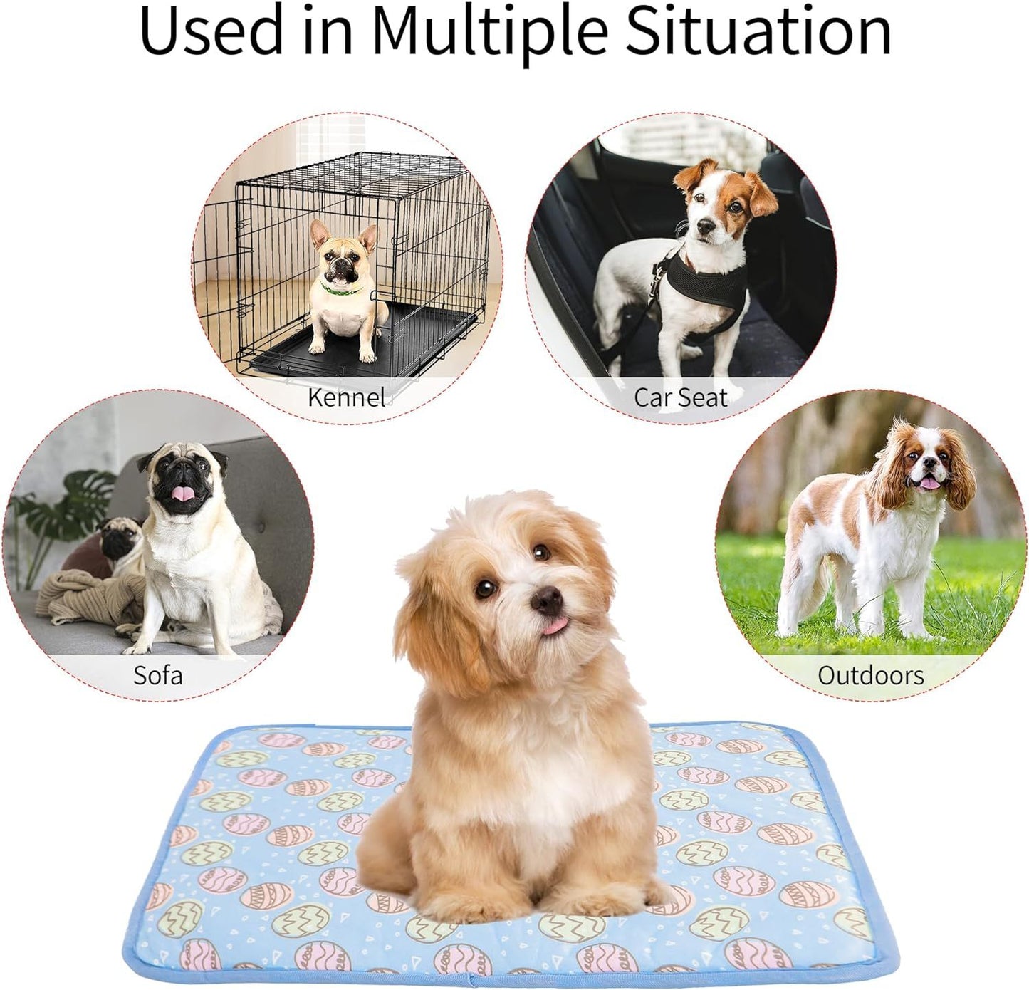 Keep Your Pet Cool All Summer With  Cooling Mat For Cats And Dogs